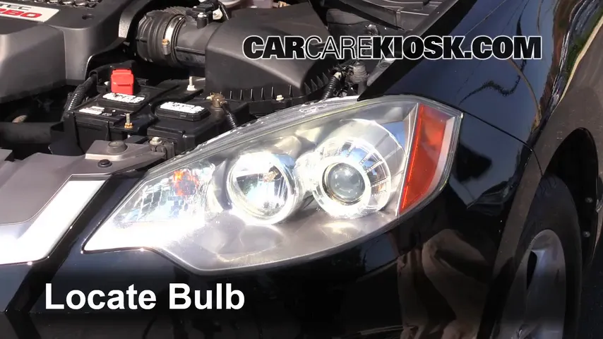 2009 Acura RDX 2.3L 4 Cyl. Turbo Lights Daytime Running Light (replace bulb)